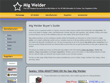 Tablet Screenshot of migwelders.org.uk
