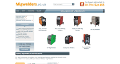 Desktop Screenshot of migwelders.co.uk